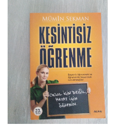 Kesintisiz Öğrenme - Mümin Sekman Buca, İzmir ve Türkiyenin her yerinden İkinci el ücretsiz kitap