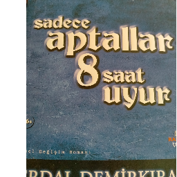 Sadece Aptallar 8 Saat Uyur - Erdal Demirkıran Buca, İzmir ve Türkiyenin her yerinden İkinci el ücretsiz kitap