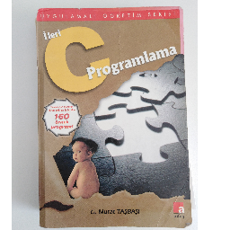 Ileri C Programlama - G. Murat Taşbaşı Buca, İzmir ve Türkiyenin her yerinden İkinci el ücretsiz kitap