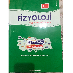 Tus Hazırlık Kitabı Fizyoloji - Tusdata Yayınları Gelibolu, Çanakkale ve Türkiyenin her yerinden İkinci el ücretsiz kitap