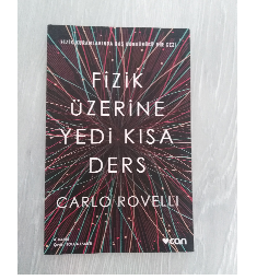 Fizik Üzerine Yedi Kısa Ders - Carlo Rovelli Buca, İzmir ve Türkiyenin her yerinden İkinci el ücretsiz kitap