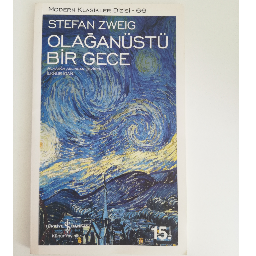 Olağanüstü Bir Gece - Stefan Zweıg Serik, Antalya ve Türkiyenin her yerinden İkinci el ücretsiz kitap