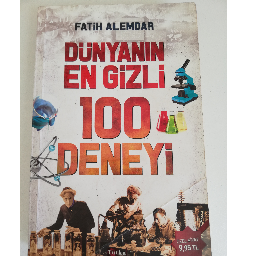 Dünyanın En Gizli 100 Deneyi - Fatih Alemdar Zeytinburnu, İstanbul ve Türkiyenin her yerinden İkinci el ücretsiz kitap