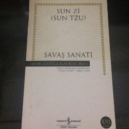 Savaş Sanatı - Sun Zi ( Sun Tzu ) Osmangazi, Bursa ve Türkiyenin her yerinden İkinci el ücretsiz kitap